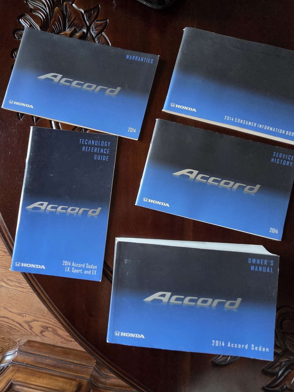 2014 Honda Accord Owner's Manual & Guides Set